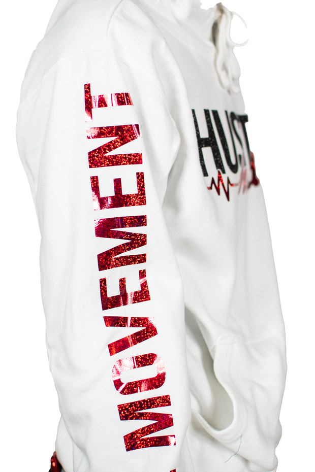 Glitter & Holographic Hoodie | HH Heartbeat