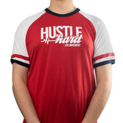 HH Heartbeat | Red/White Vintage Jersey Slapshot Tee